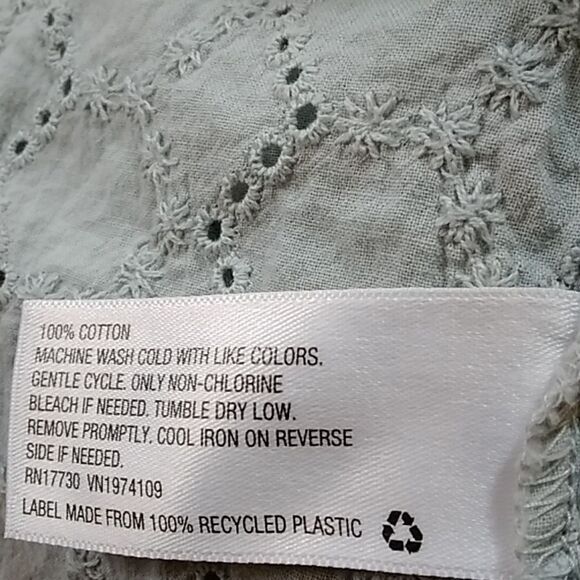 Knox Rose Women's Top Blouse Size M Embroidered - Picture 10 of 13